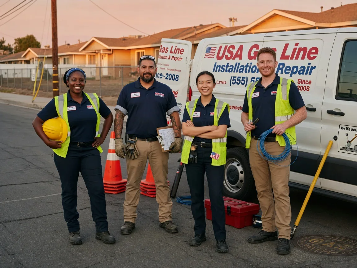 Gas Line Installation company in Seeley, CA